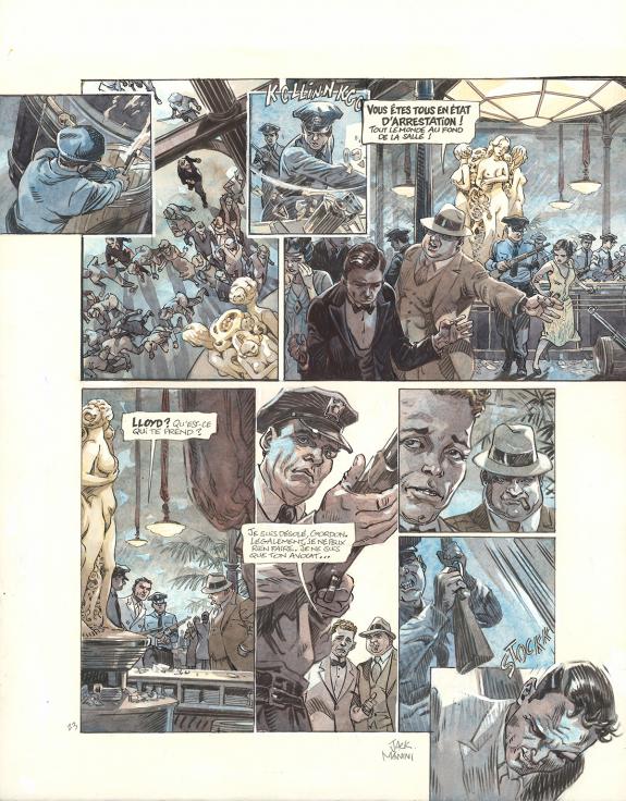 Jack Manini - Necromancy, Livre II, Planche originale n°23