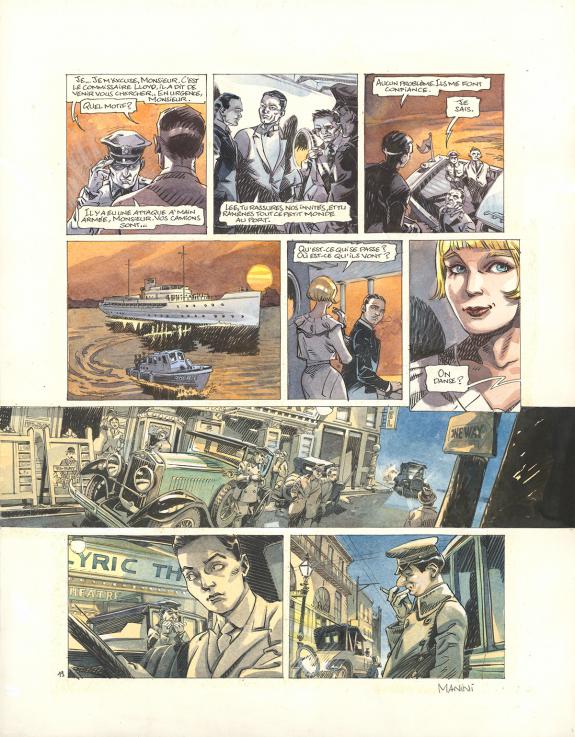 Jack Manini - Necromancy, Livre I, Planche originale n°19