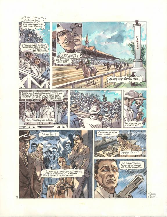 Jack Manini - Necromancy, Livre II, Planche originale n°38