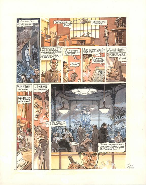 Jack Manini - Necromancy, Livre I, Planche originale n°11