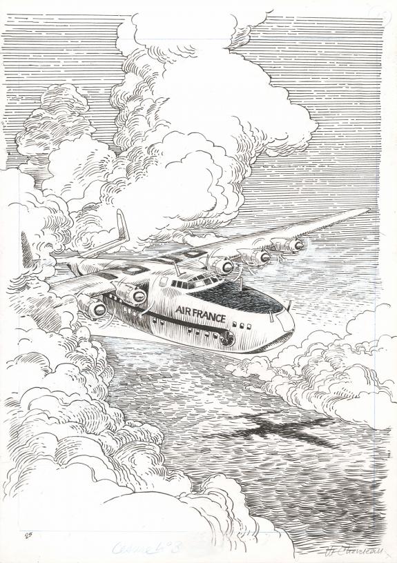 Michel CHEVEREAU - Bon Voyage ?, Planche originale n°25 (cha