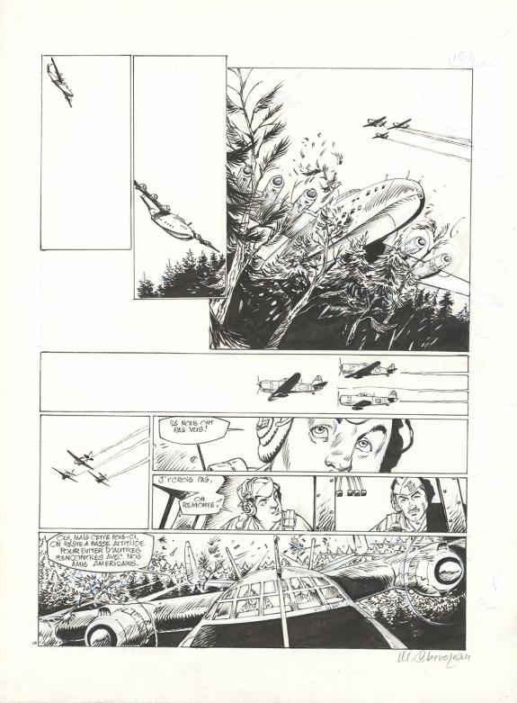 Michel CHEVEREAU - Bon Voyage ?, Planche originale n°15