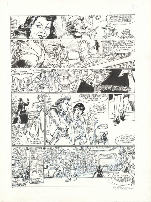 Michel CHEVEREAU - Bon Voyage ?, Planche originale n°2