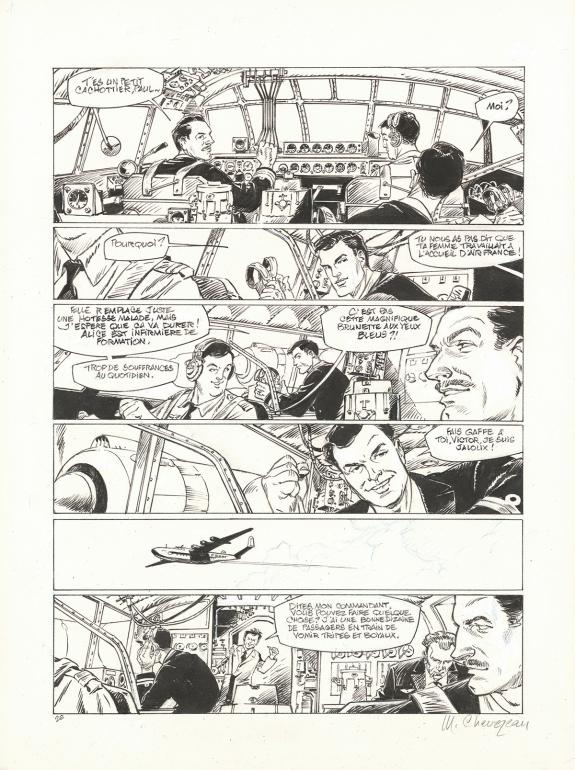 Michel CHEVEREAU - Bon Voyage ?, Planche originale n°26