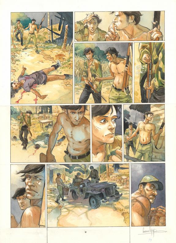 Emmanuel Lepage - Muchacho, Tome 2, Planche originale n&deg;31