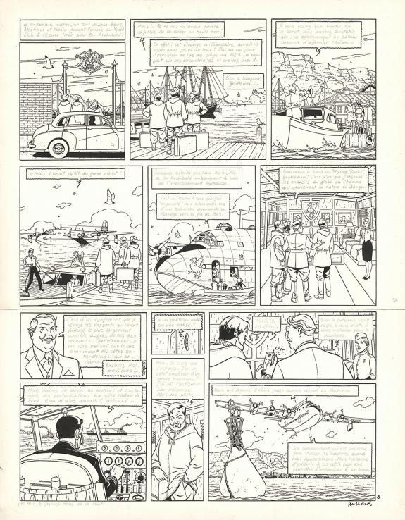 Andr&eacute; Juillard - Blake et Mortimer, Les Sarcophages du 6e co
