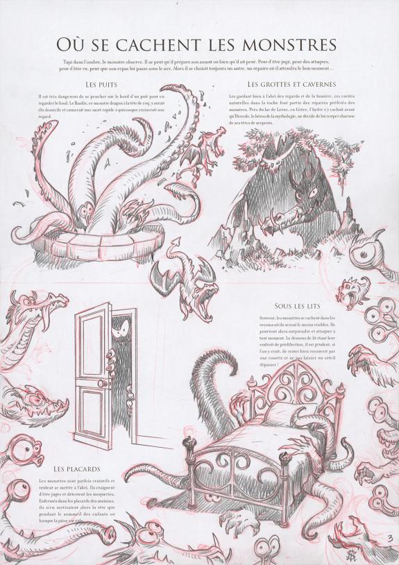 Stan Manoukian - L'Encyclopédie du Merveilleux , Les Monstre