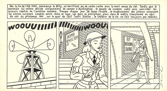 Jean-Claude Floc'h - Blitz, Underground, Planche originale n