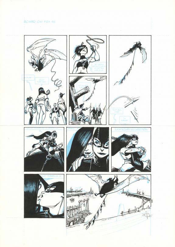 Olivier Vatine - CIxi, Planche originale n°45, présence de r