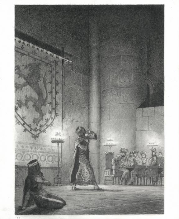 Paul & Ga&euml;tan Brizzi - Macbeth, Planche originale n&deg; 067