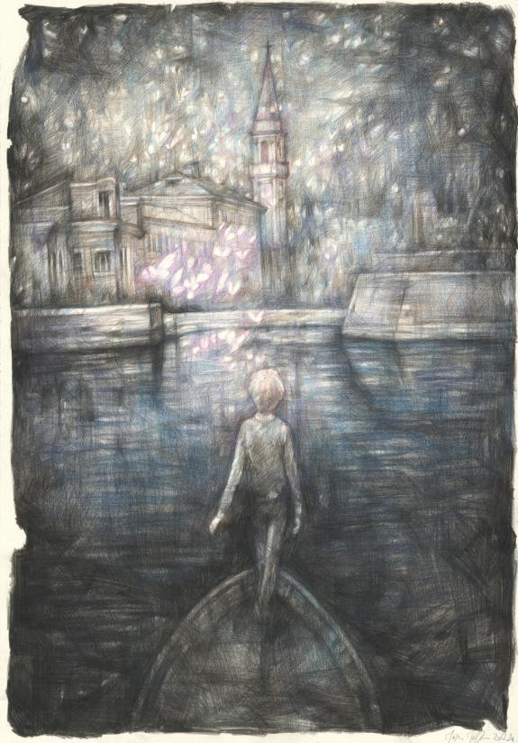 Marco Mazzoni - Illustration originale : "L'Île"