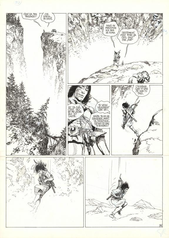 Grzegorz Rosinski - Thorgal, La Gardienne des clés, Planche 
