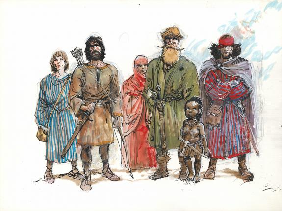 Grzegorz Rosinski - Thorgal, Illustration originale