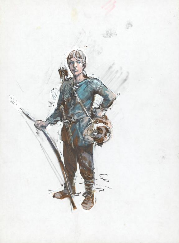 Grzegorz Rosinski - Thorgal, Illustration originale
