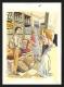 Jacques Ferrandez - Illustration originale pour "Je Bouquine