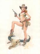 Jack Manini - Cow Girl
illustration original