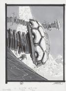 Manchu - Recherche de l'illustration originale grand format 