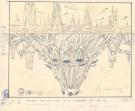 Philippe Druillet - Crayonné original préparatoire pour la s