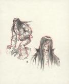 Stan Manoukian - Frankenstein, Illustration originale, étude