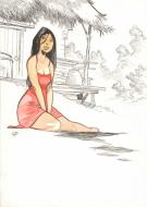 Olivier Pont - Un putain de salopard, Illustration originale