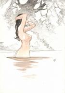 Olivier Pont - Un putain de salopard, Illustration originale