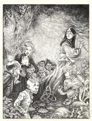 Josep Homs - Shi, Black Friday, Illustration originale, dos 