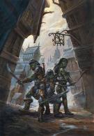 Didier Graffet - Orcs, Couverture originale réalisée pour le