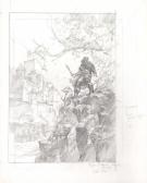 Didier Graffet - L?Assassin Royal, Crayonné de la couverture