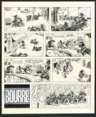 BAR2 - Joe Bar Team, Tome 1, La Bourre, planche originale n°