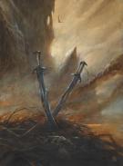 Didier Graffet - Cycle Drenaï, Loup blanc, Couverture origin