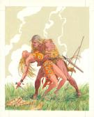 Ana Miralles - À la recherche de la Licorne, Couverture orig