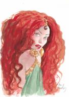 Ana Miralles - Djinn, Illustration originale inédite