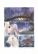 Andr&eacute;&iuml; Arinouchkine - L'oiseau de feu, Planche originale n&deg;2