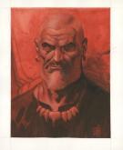 Ralph Meyer - Asgard, Pied-de-fer, illustration originale in