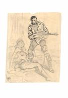 Al Williamson - Flash Gordon, Illustration originale, Dale e