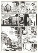 Ralph Meyer - Undertaker, Le Monde selon Oz, Planche origina