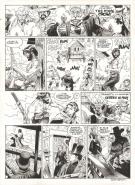 Ralph Meyer - Undertaker, Le Monde selon Oz, Planche origina