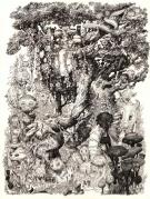 Stan Manoukian - Illustration originale, "Swamp Spirit"