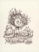 Stan Manoukian - Bêtes à faire peur, Illustration originale 