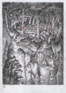 Stan Manoukian - Once Upon a Time, Crayonné original, recher