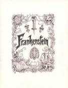 Stan Manoukian - Frankenstein, Illustration originale pour l