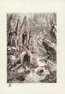 Stan Manoukian - Frankenstein, Illustration originale, reche