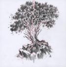 Stan Manoukian - Frankenstein, Crayonn&eacute; original, recherche 