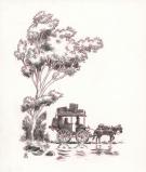 Stan Manoukian - Frankenstein, Crayonné original 