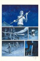 Emmanuel Lepage - Cache-cache b&acirc;ton, Planche originale n&deg;1, 