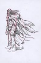 Stan Manoukian - Frankenstein, Crayonné préparatoire 