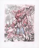 Stan Manoukian - Crayonné original préparatoire - Goldorak