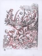 Stan Manoukian - Crayonné original,  recherche pour " Grand 