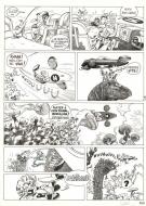 Yoann - Spirou et Fantasio, Alerte aux Zorkons, Planche orig