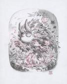 Stan Manoukian - Crayonn&eacute; original pr&eacute;paratoire 